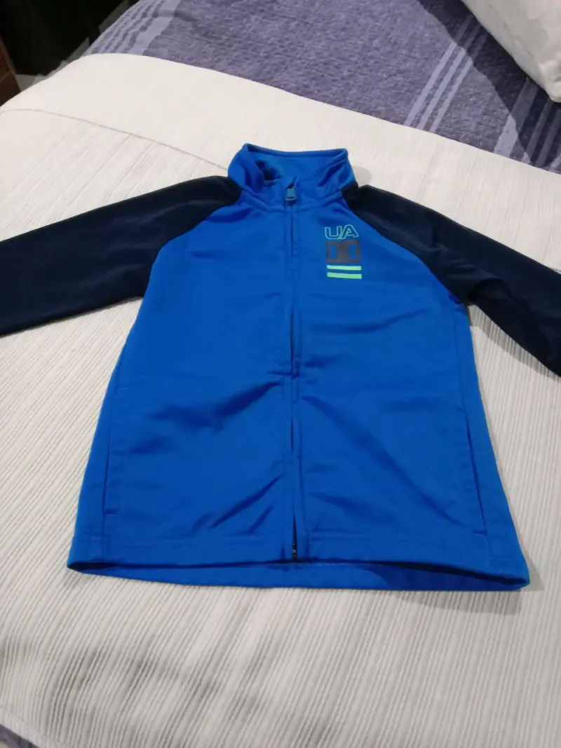 Chaqueta deportiva azul para niño - 1