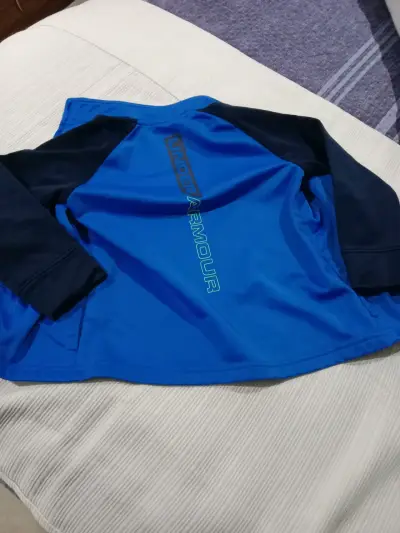 Chaqueta deportiva azul para niño - miniatura 3