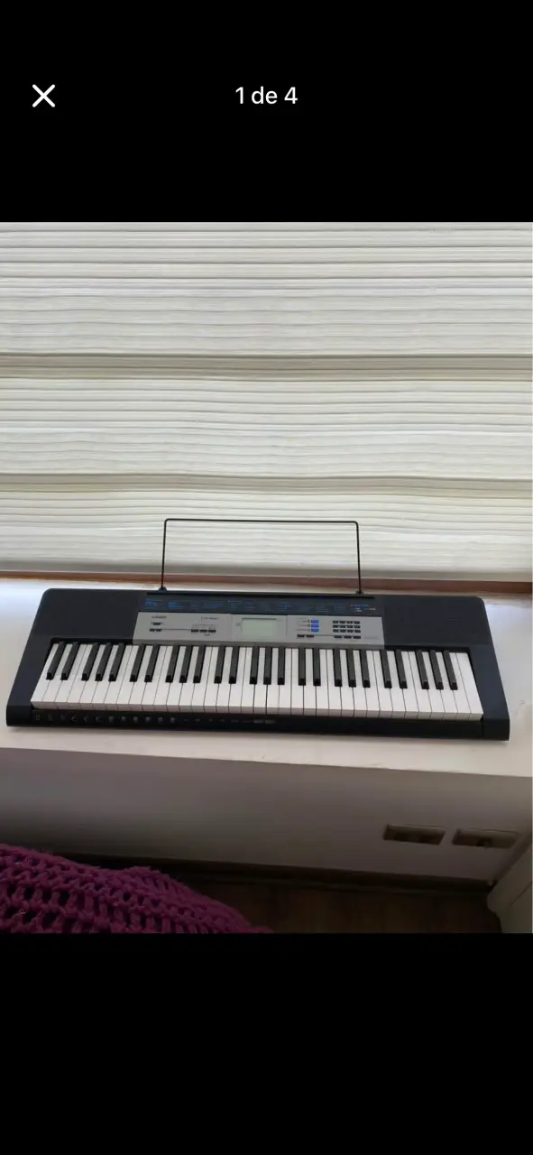 Teclado musical Casio CTK1500 - 1