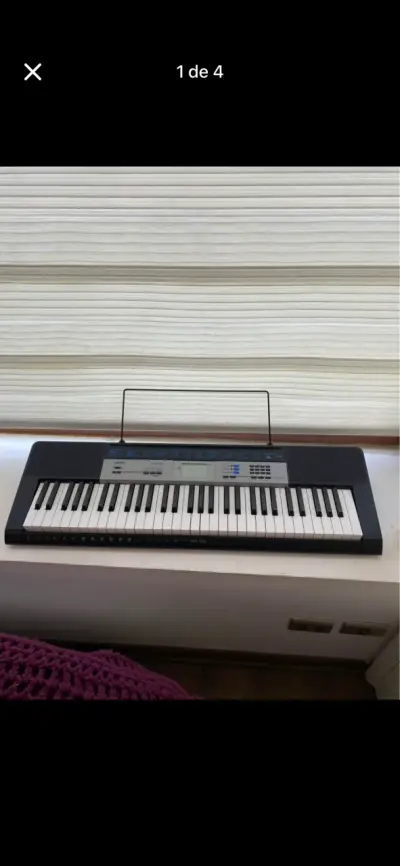Teclado musical Casio CTK1500 - miniatura 1