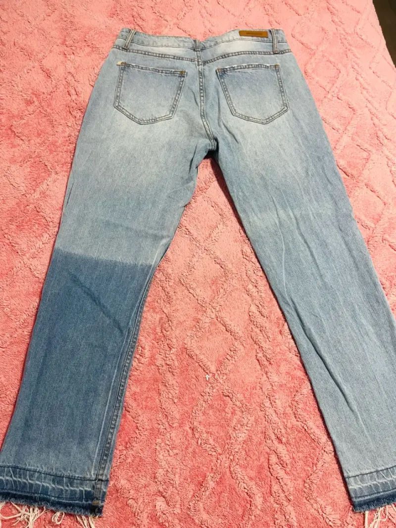 Jeans desgastados celestes - 2