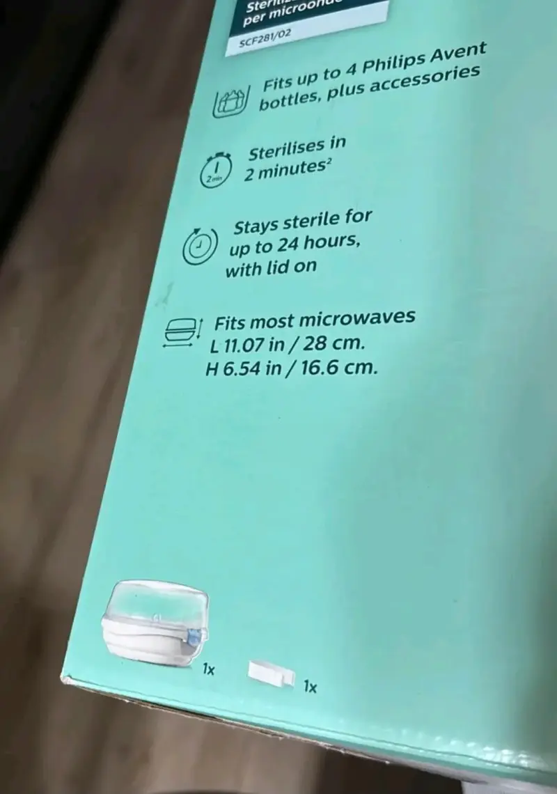 Esterilizador Philips Avent para microondas - 2