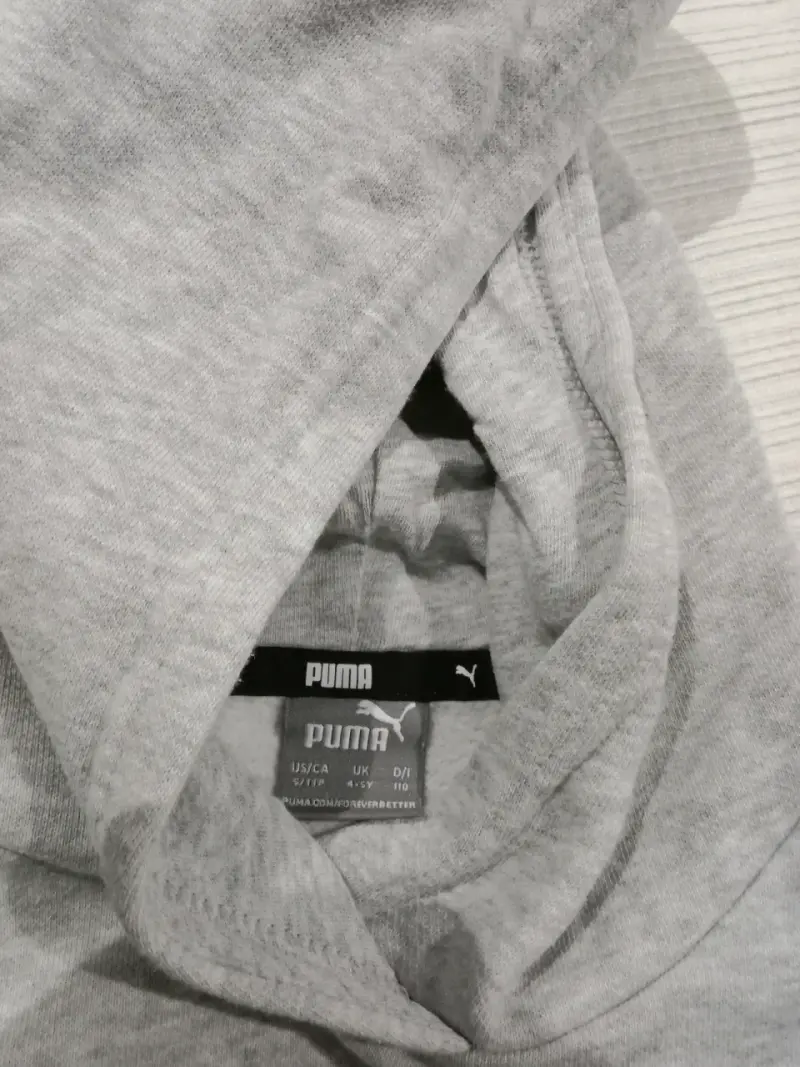 Polerón gris Puma con capucha - 2