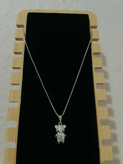 Remate de Cadenas de plata  con colgante - miniatura 3