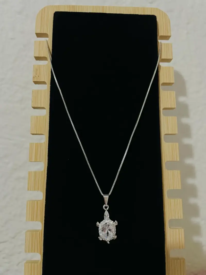 Remate de Cadenas de plata  con colgante - 4