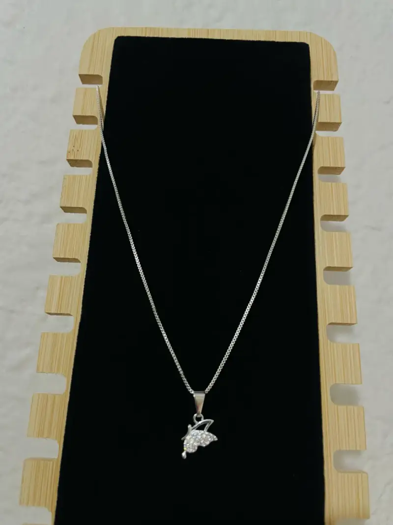 Remate de Cadenas de plata  con colgante - 6