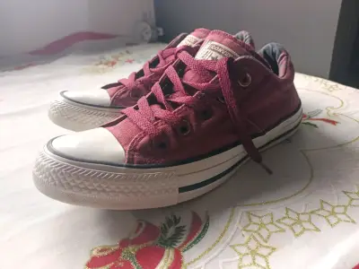 Zapatillas Converse All Star burdeo - miniatura 3