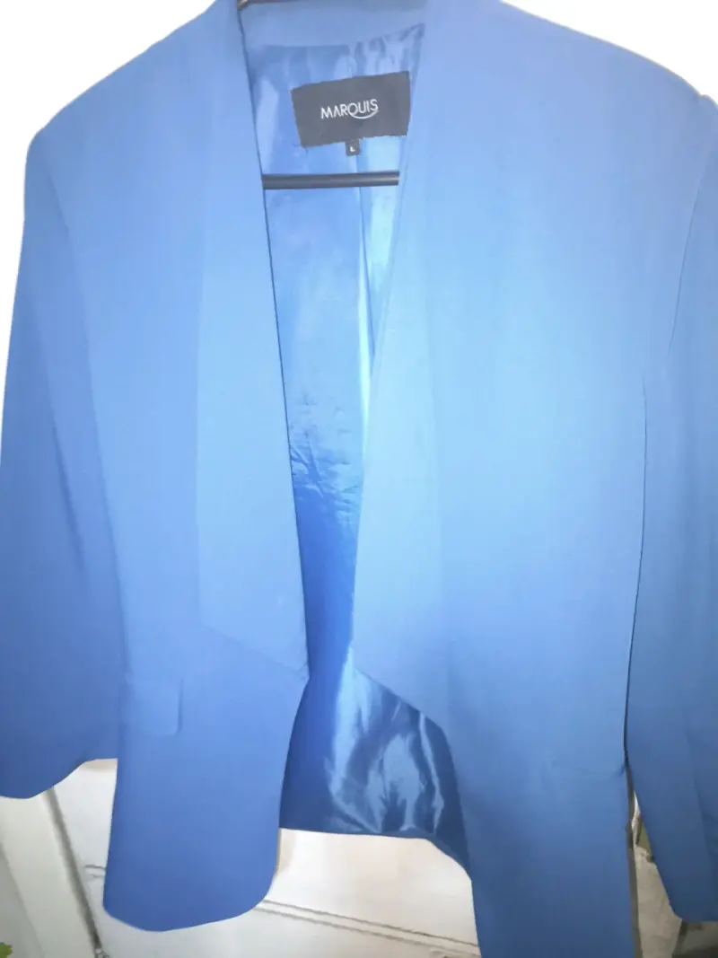 Blazer azul marquis mujer - 2