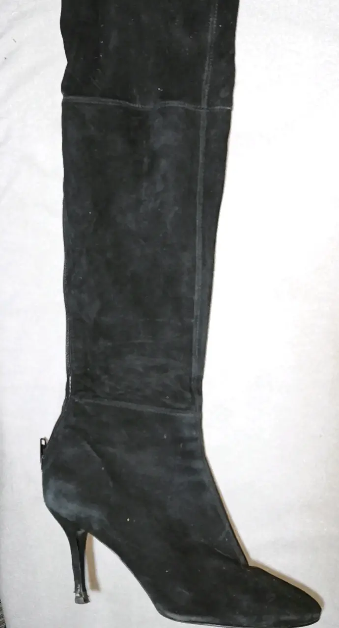 Botas negras de tacón alto - 1