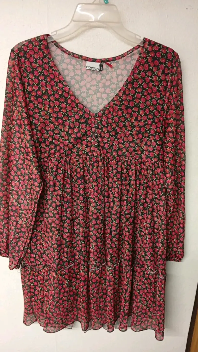 Vestido Manga Larga de invierno Fiorucci Talla S
