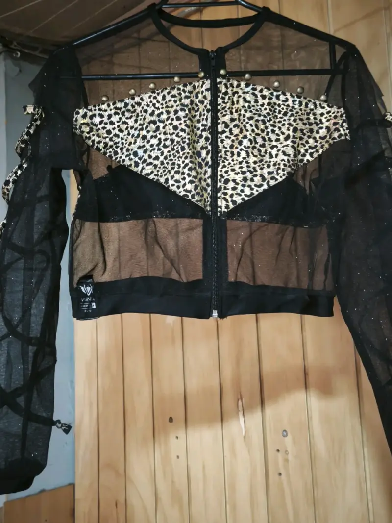 Chaqueta transparente con estampado - 3