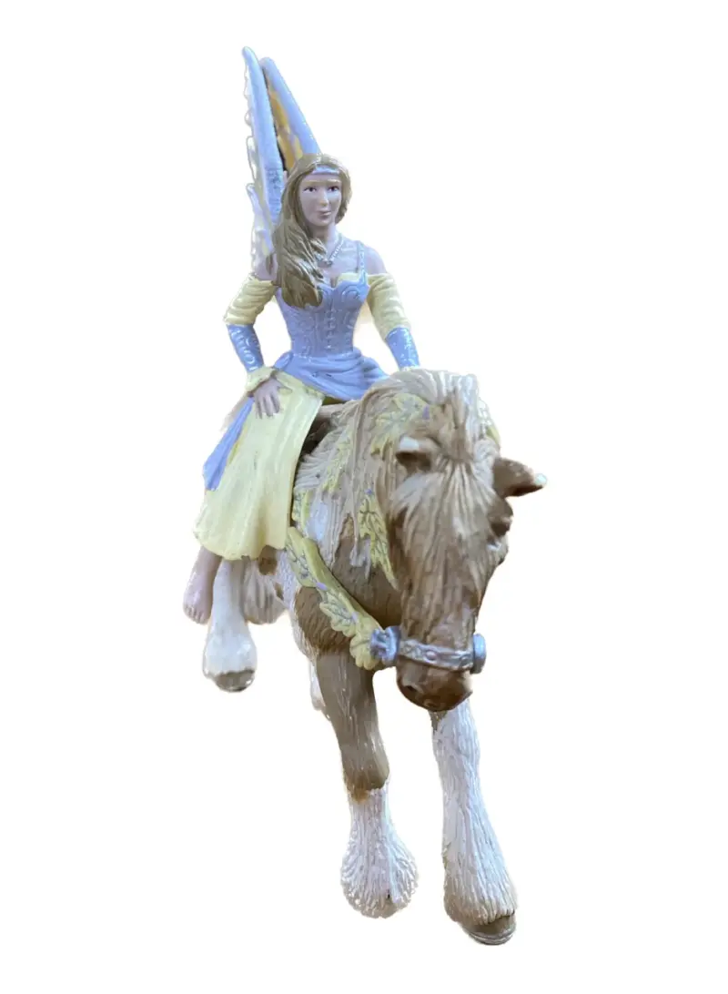 Figura Elfa con caballo marca Schleich - 1