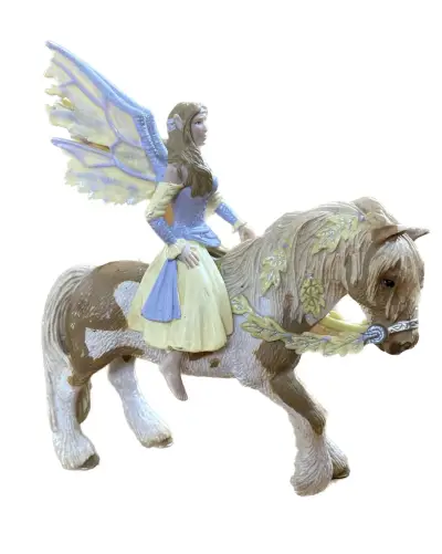 Figura Elfa con caballo marca Schleich - miniatura 3