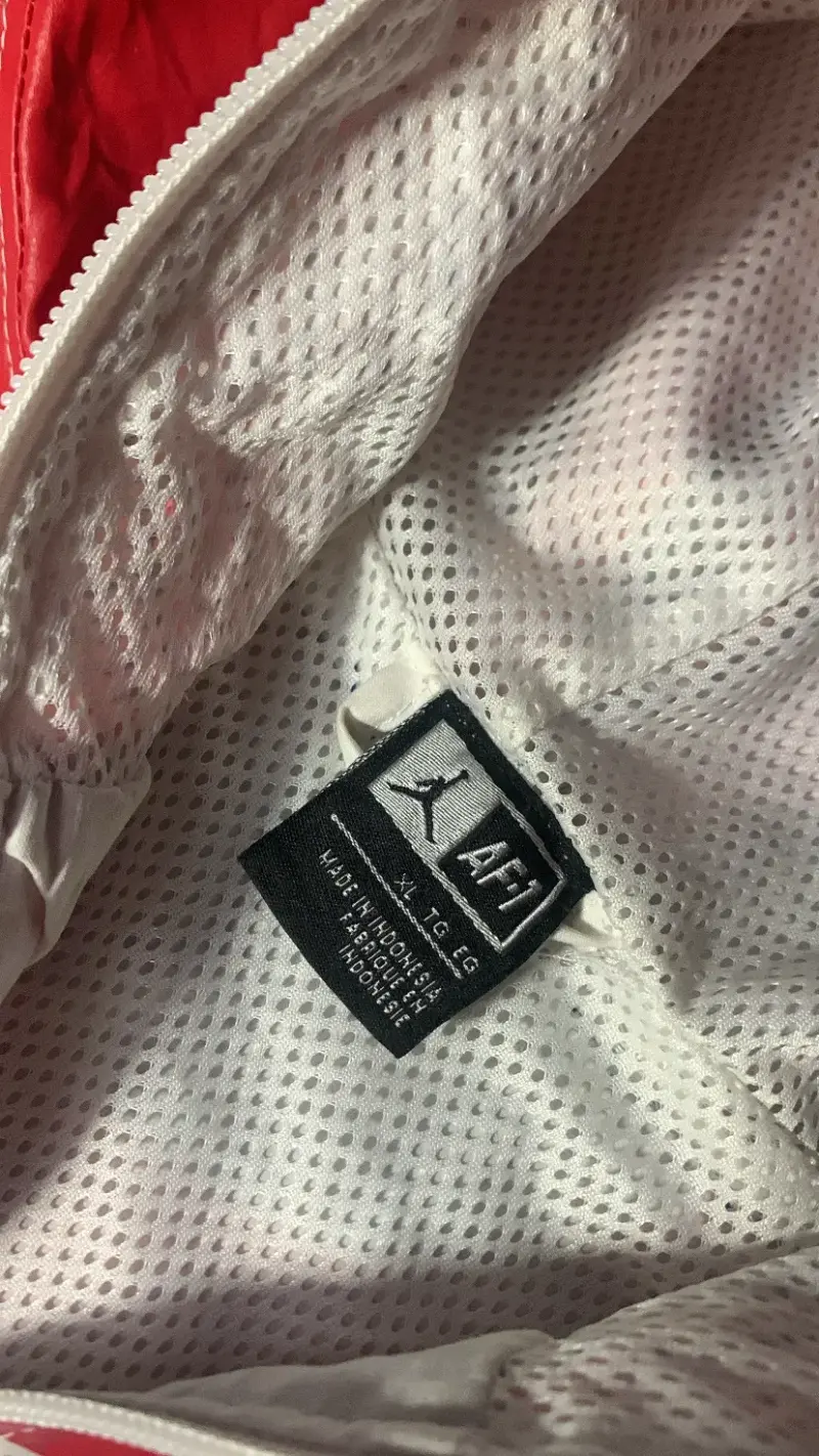 Cortaviento jordan AF-1 vintage fullzip - 4