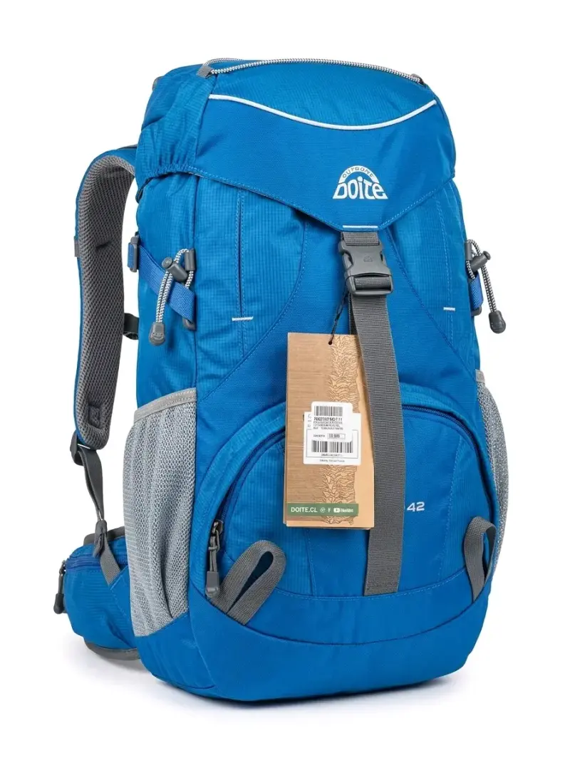 Mochila azul outdoor 42L - 1