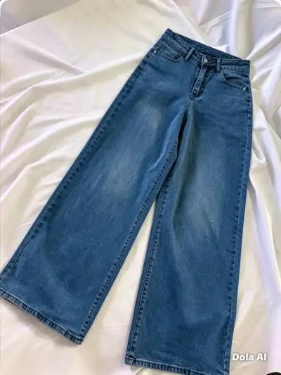 Jeans anchos  para mujer - miniatura 2