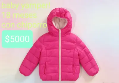 Chaqueta rosada con chiporro - miniatura 2