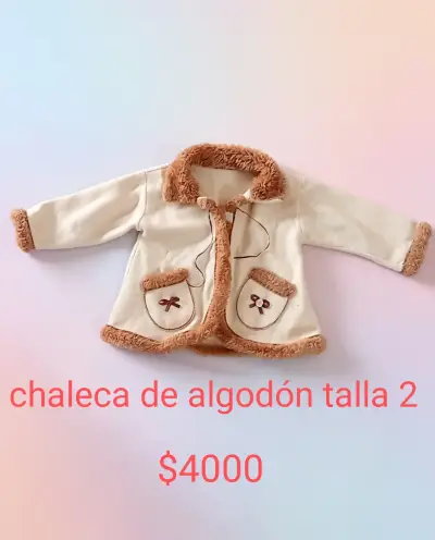 Chaleca de algodón para niña - miniatura 1