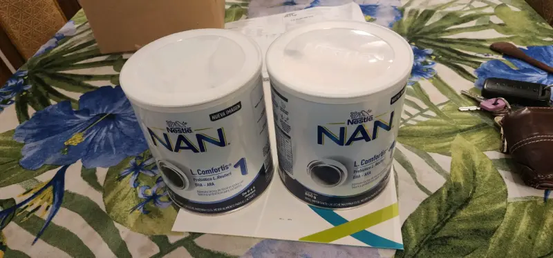 Fórmula láctea Nestlé NAN 1 L comfortis - 1
