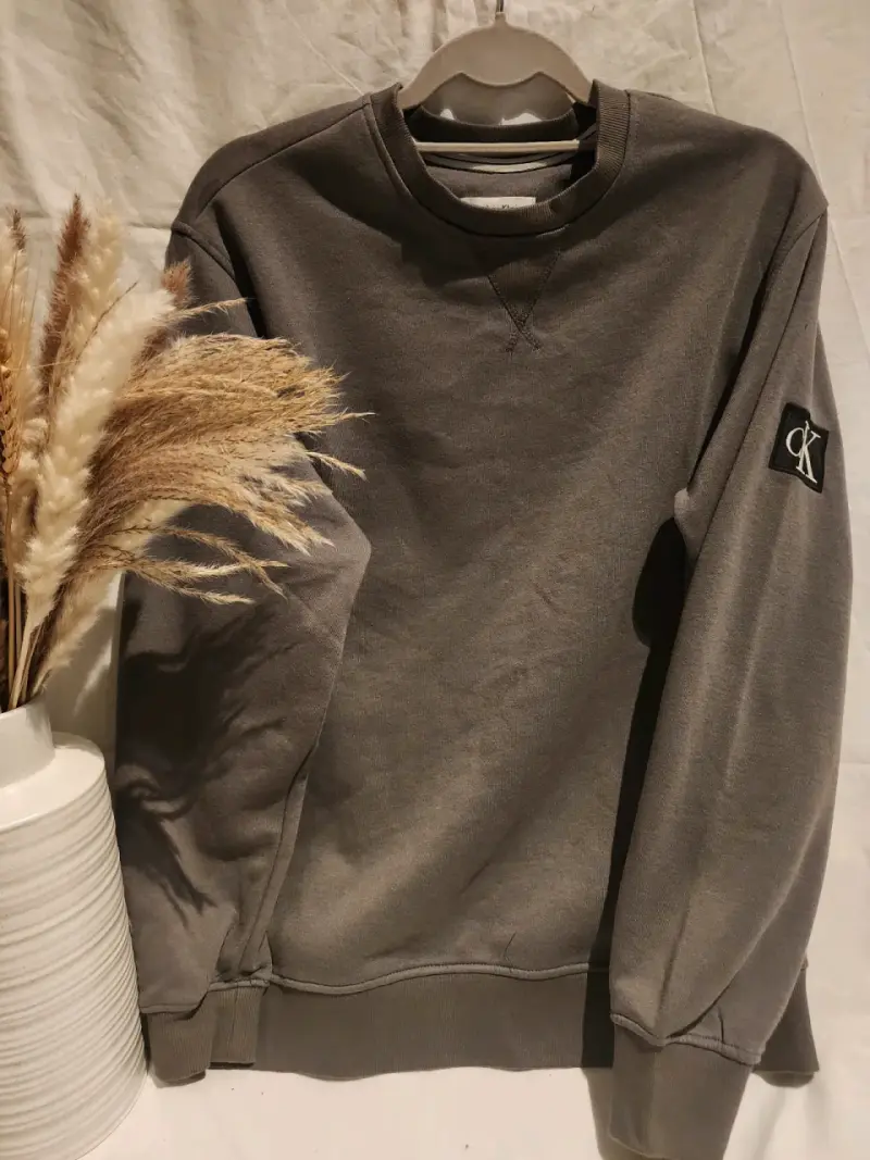 Polerón gris CK y Tommy - 1