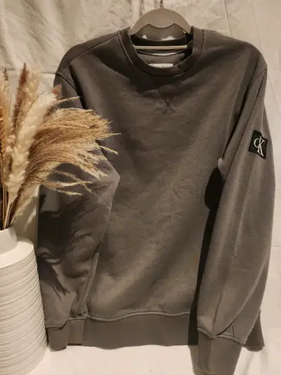 Polerón gris CK y Tommy - miniatura 1