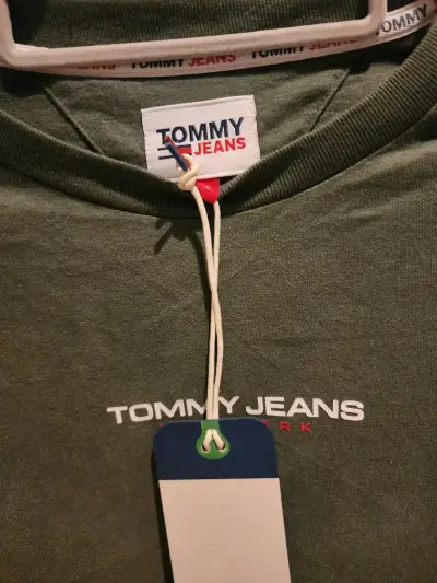 Polera Tommy Jeans verde - miniatura 2
