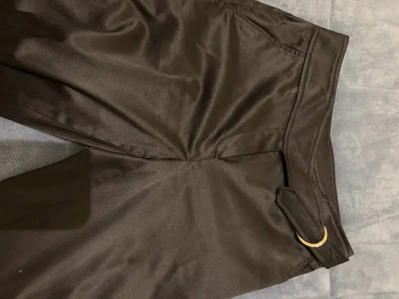 Traje pantalón y Blazer  mujer negro elegante - 2