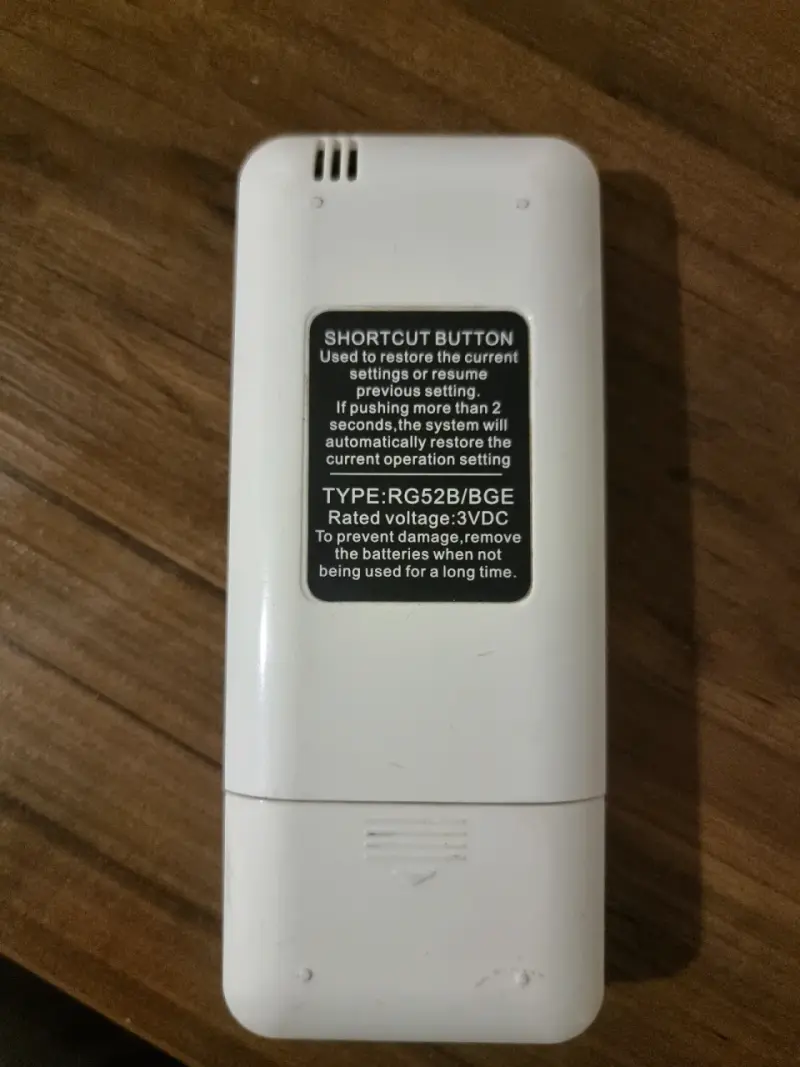 Control remoto aire acondicionado Midea - 2