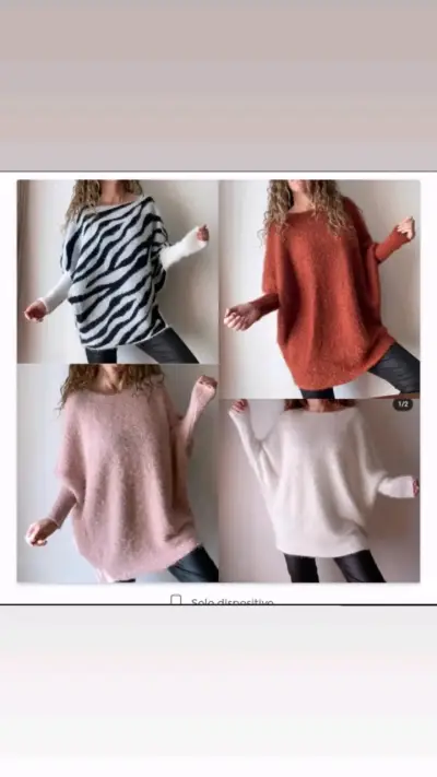 Sweaters mujer varios colores - miniatura 1