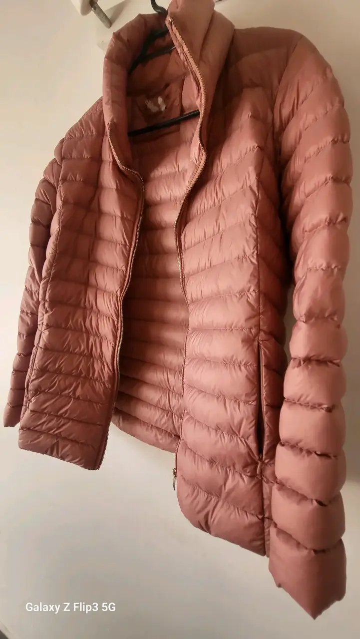 Chaqueta acolchada rosada - 2