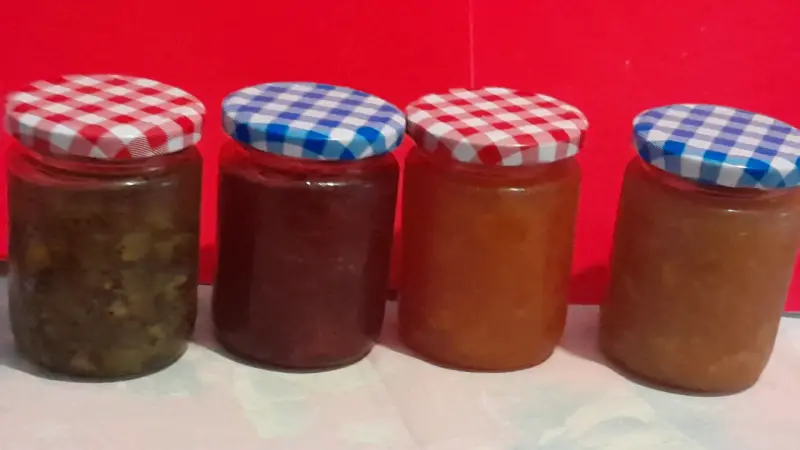 Set de mermeladas caseras