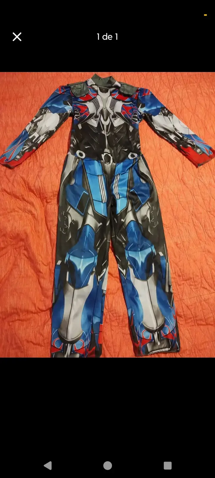 Disfraz de robot para niño T4 - 1
