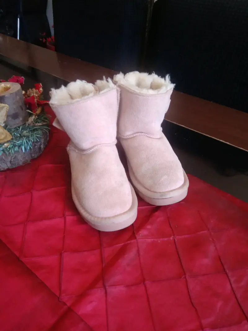 Botas de invierno rosados - 2