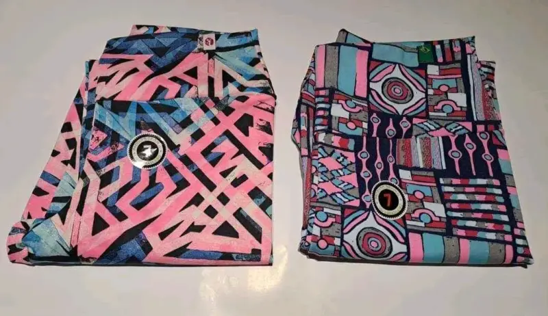 Calza leggins deportivos multicolores - 5
