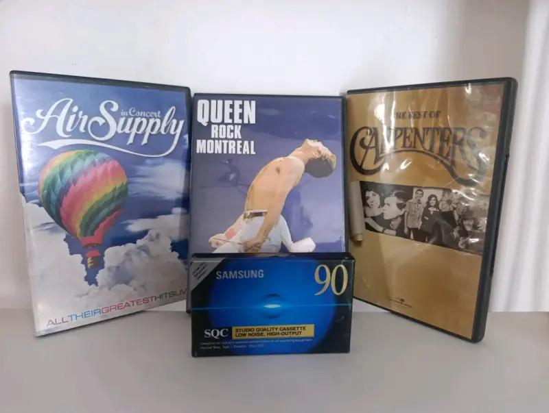 Pack de DVDs de conciertos