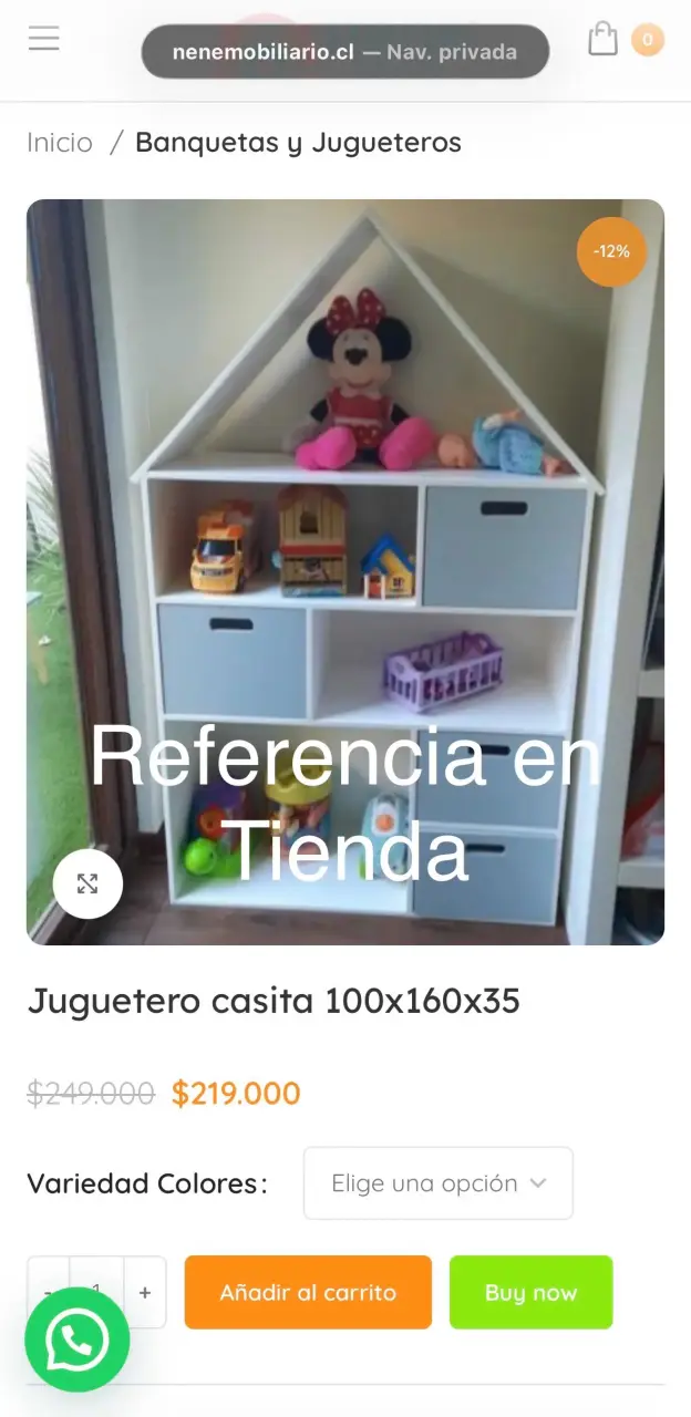 Estante infantil forma de casa - 3