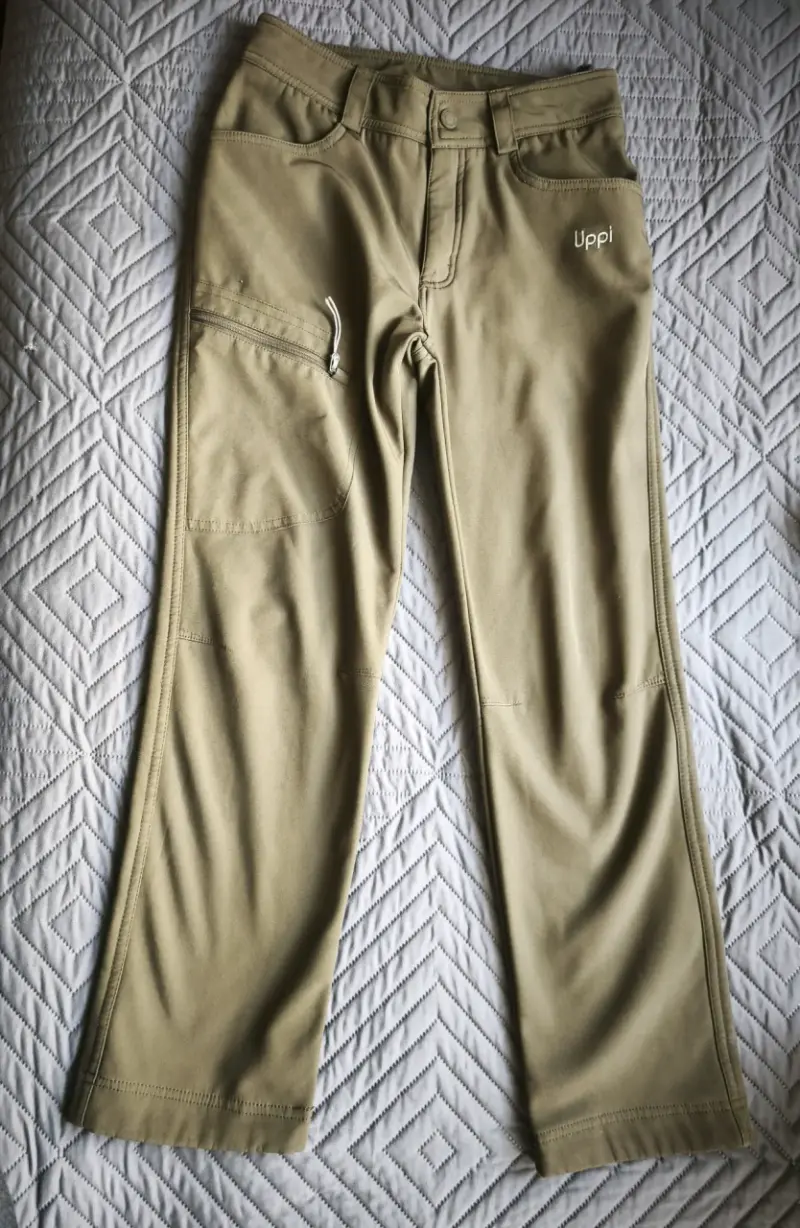 Pantalones softshell verde militar - 1