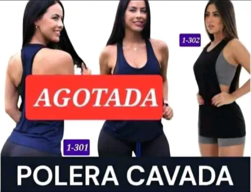 Polera deportiva cavada - 3