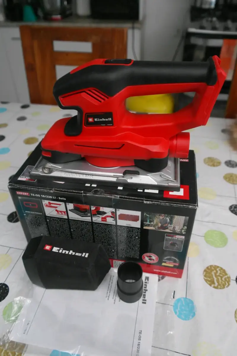 Lijadora inalámbrica Einhell TE-OS 18/230 Li Solo - 3