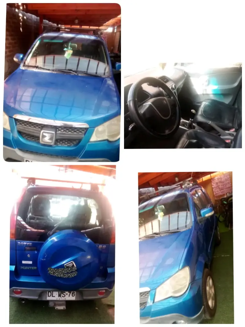 SUV Zoyte azul en buen estado