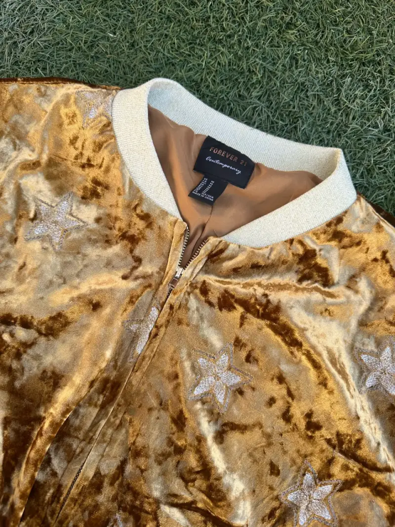 Poleron dorado Forever 21 - 1