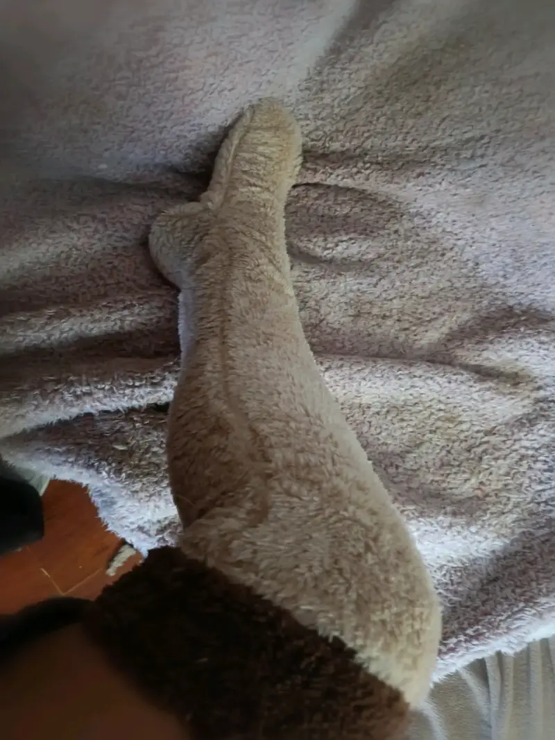 Bucaneras largas de peluche - 3