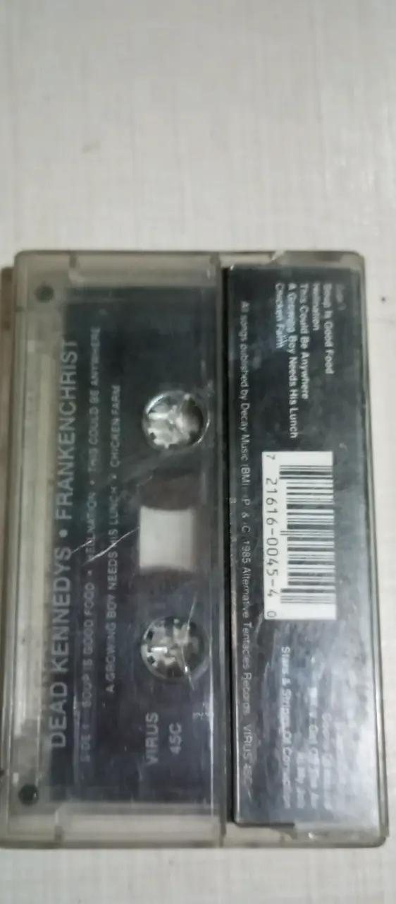 Cassette "Frankenchrist" Dead Kennedys - 2