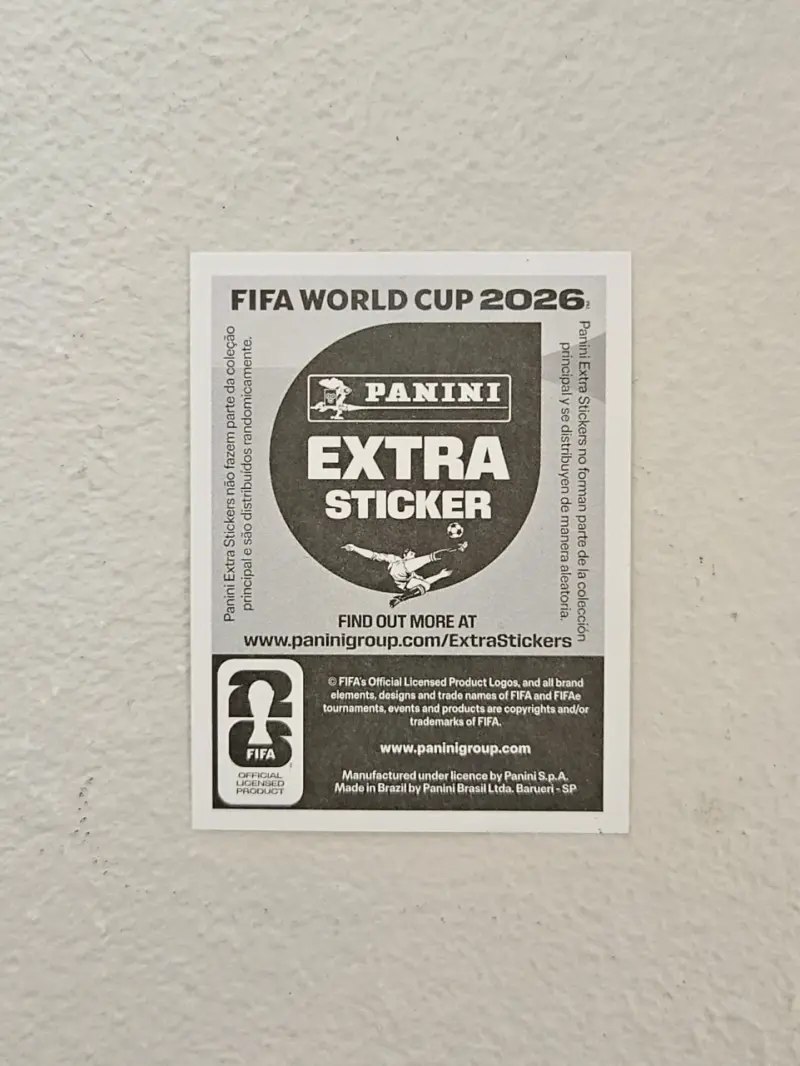 Extra Sticker Jérémy Doku Panini FIFA 26 - 2