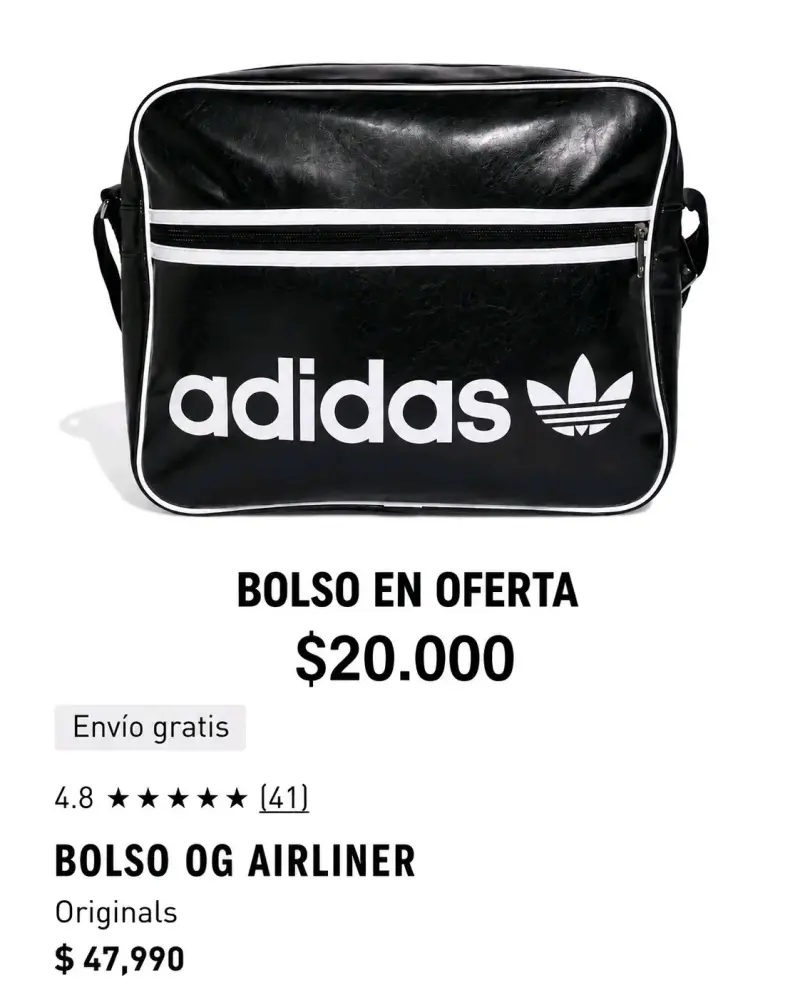 Bolso Adidas OG Airliner