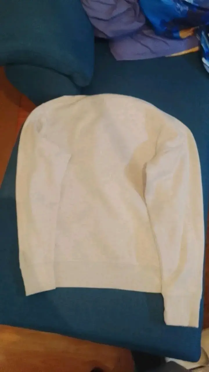 Suéter beige de algodón
