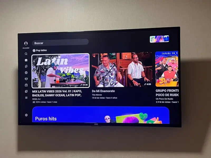 Televisor AOC pantalla plana - 1
