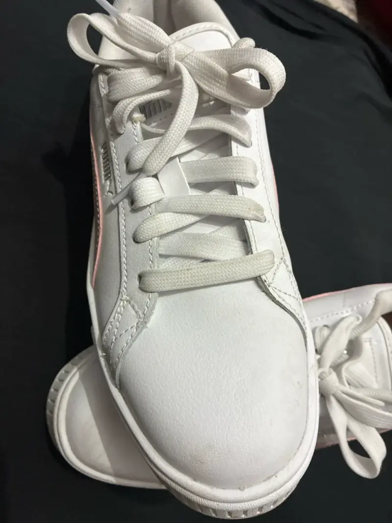 Zapatillas puma  blancas estilo casual - 3