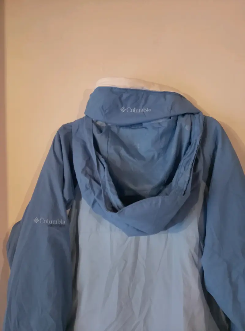 Chaqueta azul Columbia impermeable - 3