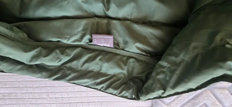 Parka verde acolchada - 2